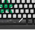 Syria Flag Distressed K95 RGB PLATINUM Mechanical Gaming Keyboard Skin